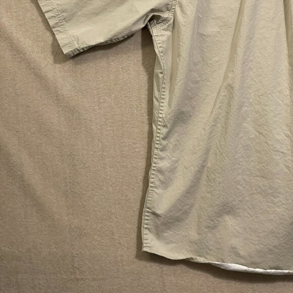 Redhead Shirt Men's Large Tan Button Down Short Sleeves - Picture 10 of 12